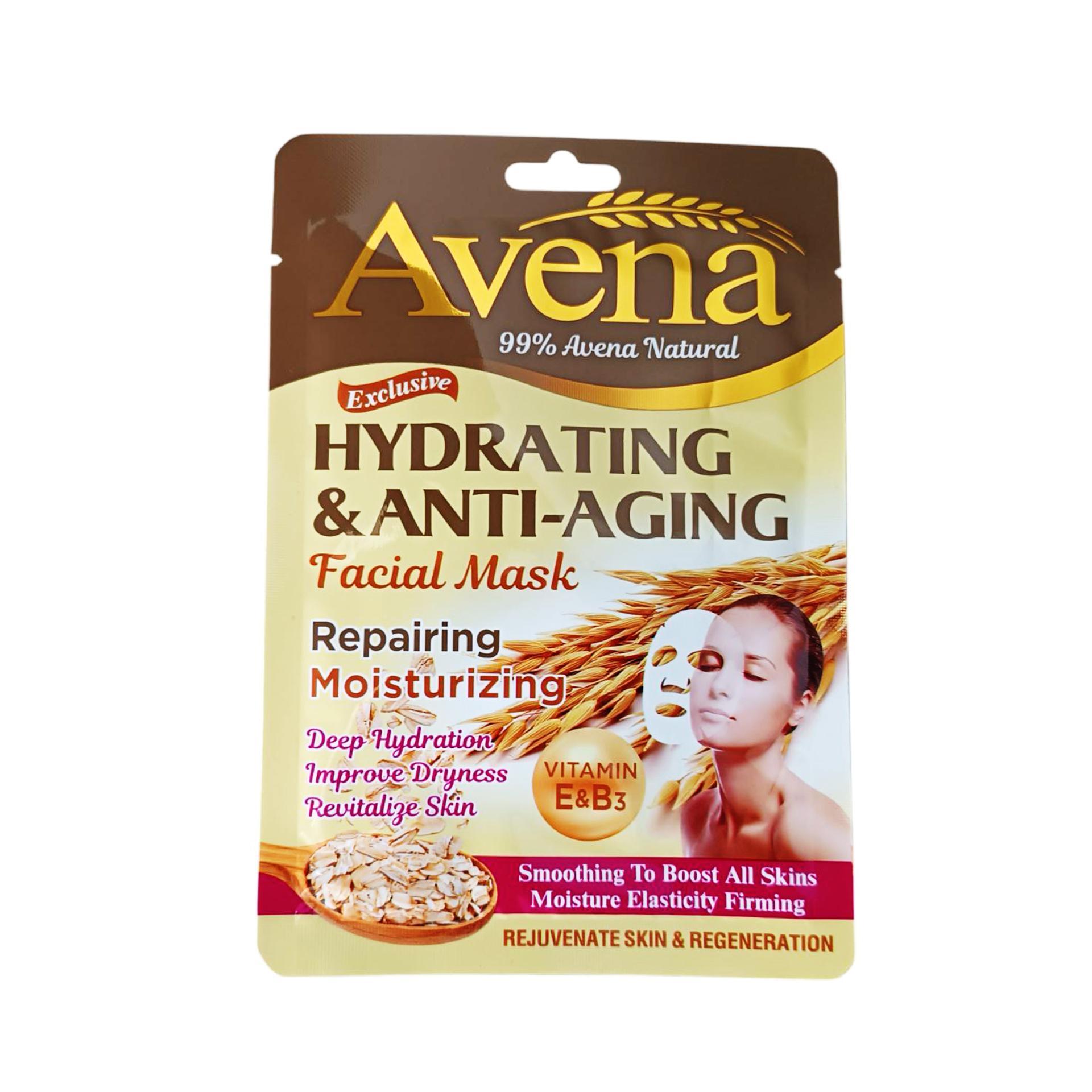 Masca din tesatura pentru fata  Avena HA3113 30ml / Wokali
