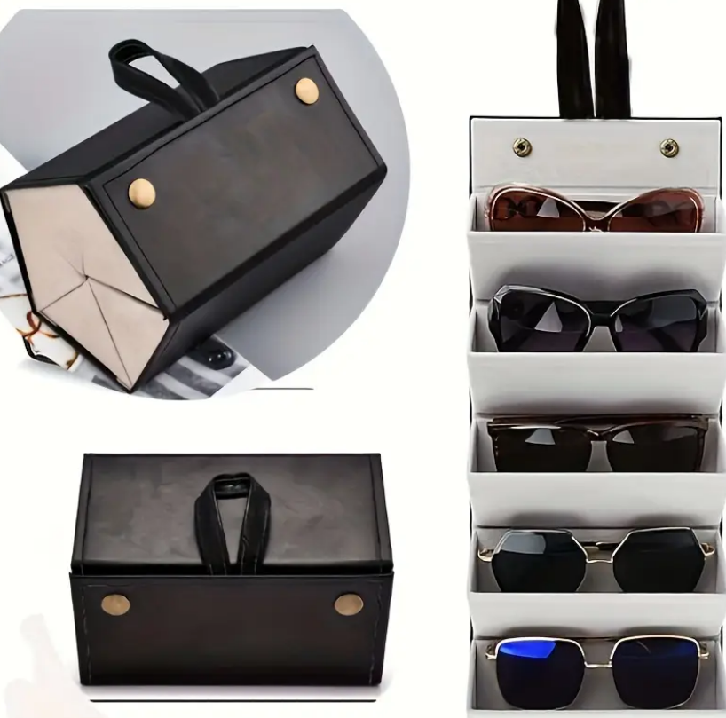 Organizator pentru 5 perechi de ochelari 46x17 cm