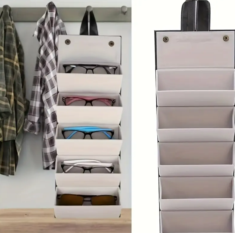 Organizator pentru 5 perechi de ochelari 46x17 cm