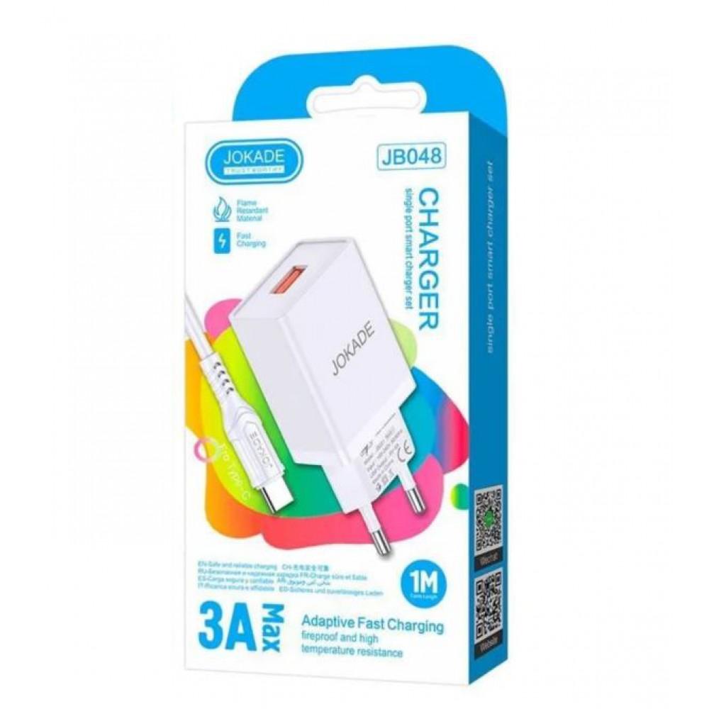 Adapter si cablu Fast Charger Type-C JB048