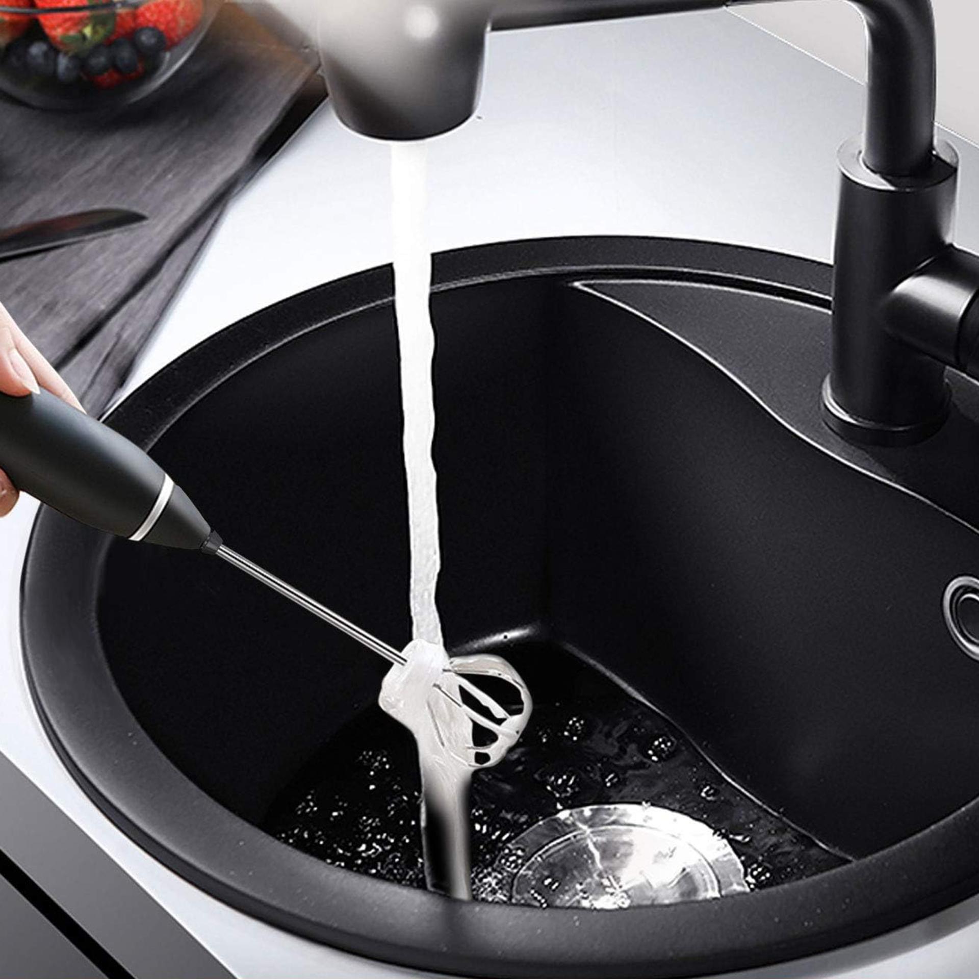 Mixer pentru lapte cu 2 teluri, usb