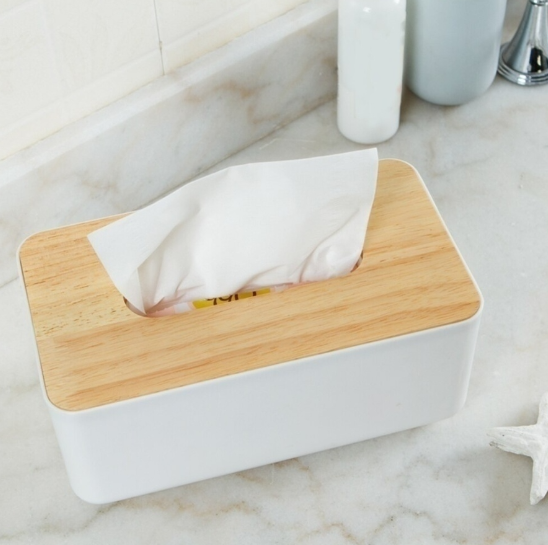 Organizator pentru servetele capac bambus