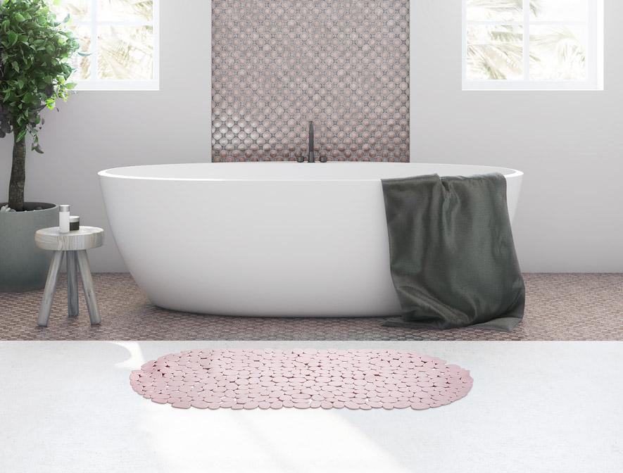 Covoraș baie cu ventuze 34*68 cm RedRose