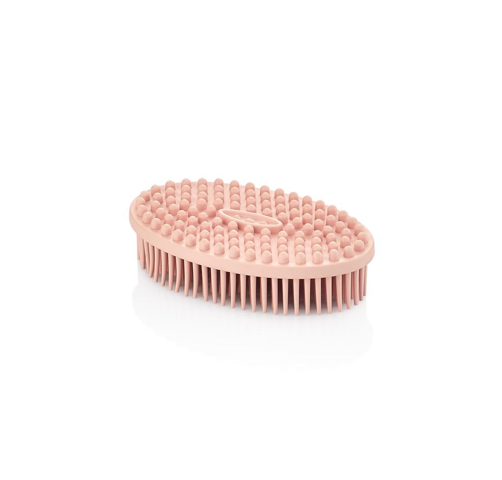 Perie de corp pentru baie silicon RedRose