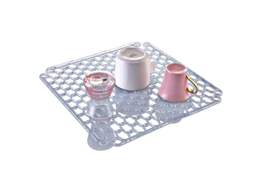 Uscator pentru vase, transparent 32x32 RedRose