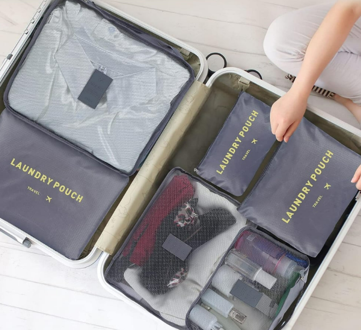 Organizator de bagaje Travel 6buc