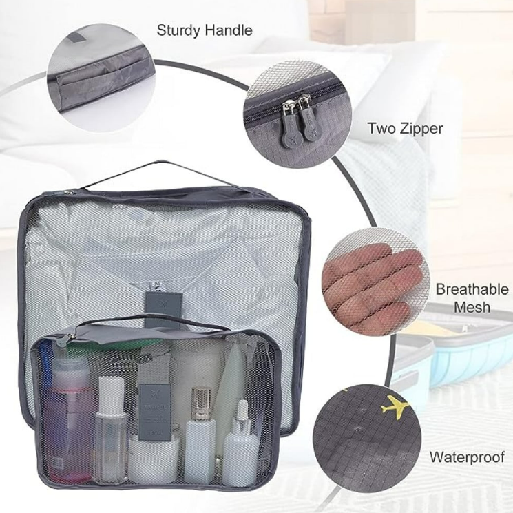 Organizator de bagaje Travel 6buc