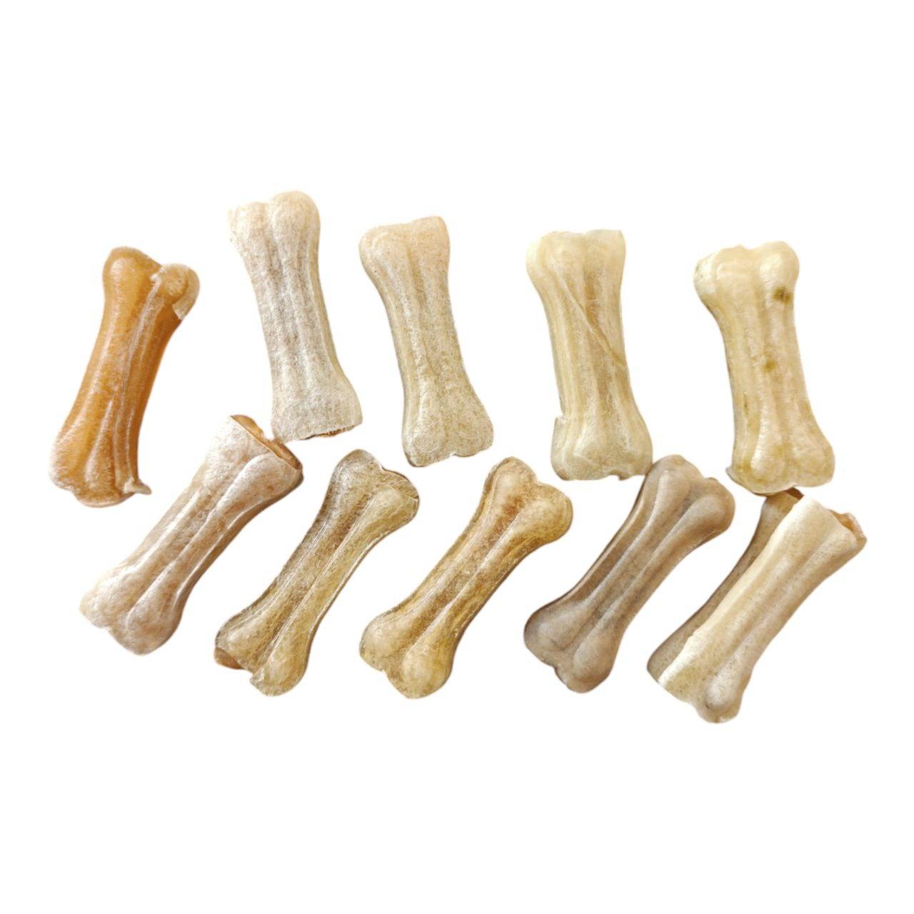 Os de mestecat pentru caini 10 buc 5 cm