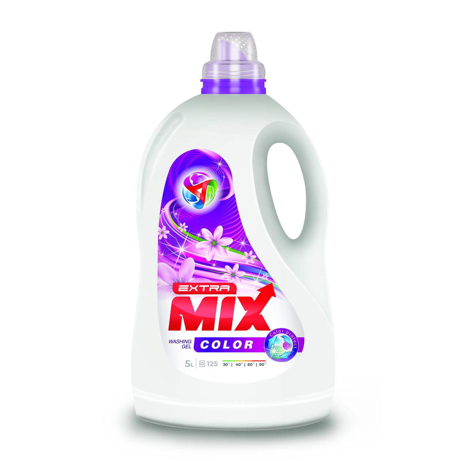 Extra Mix Color 5 L / detergent lichid rufe albe si colorate