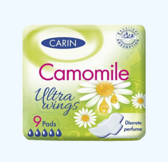 Absorbante igienice Carin Ultra Camomile 9 buc
