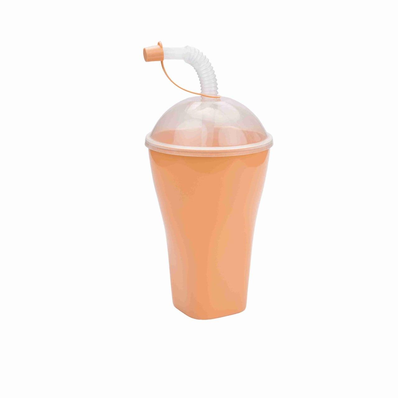 Pahar cu pai 500 ml / plastic SunPlast