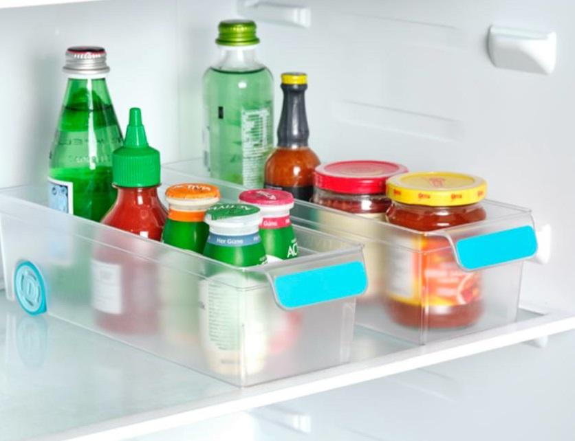 Organizator pu frigider cu roti 100*310*82mm Gondol Plastik