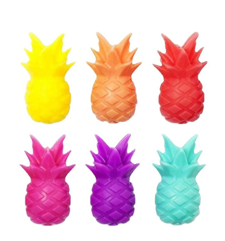 Indicatori personalizati pentru pahare 6 buc Ananas