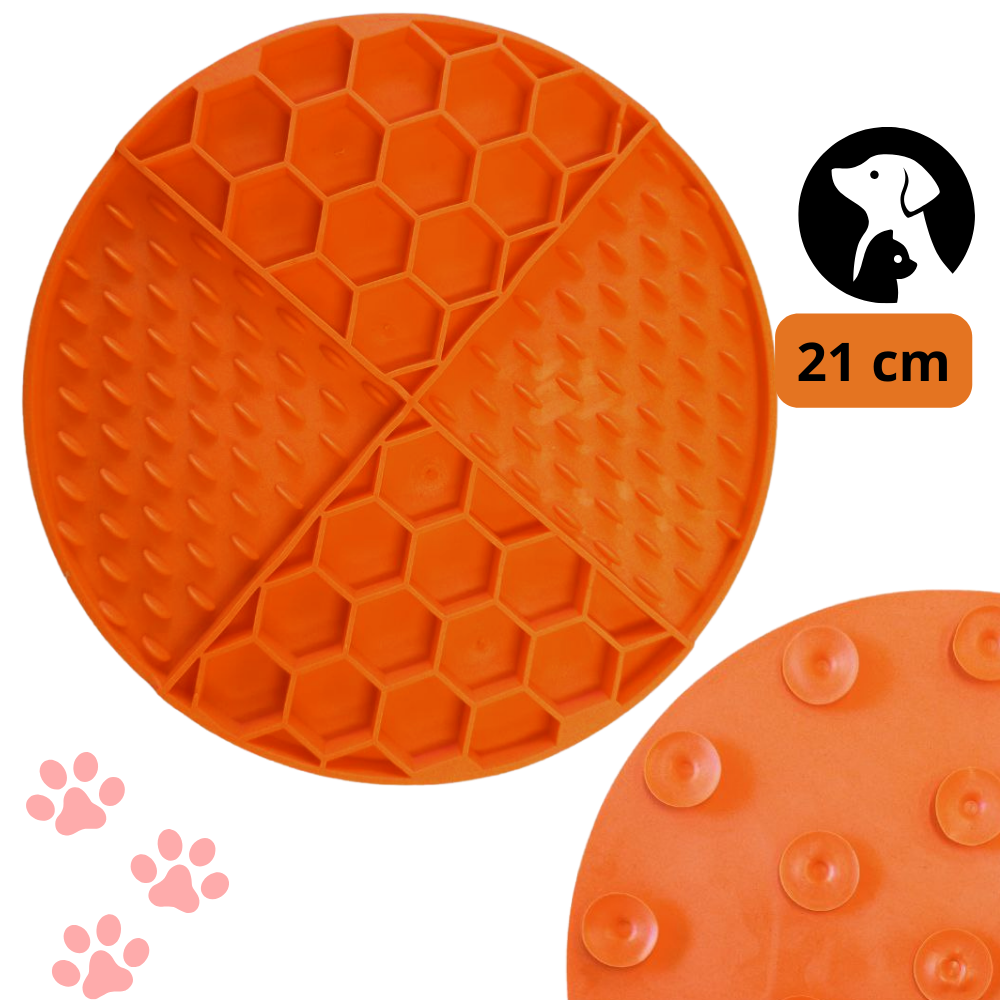 Covoras pentru  hranirea lenta a animalelor Round 21cm