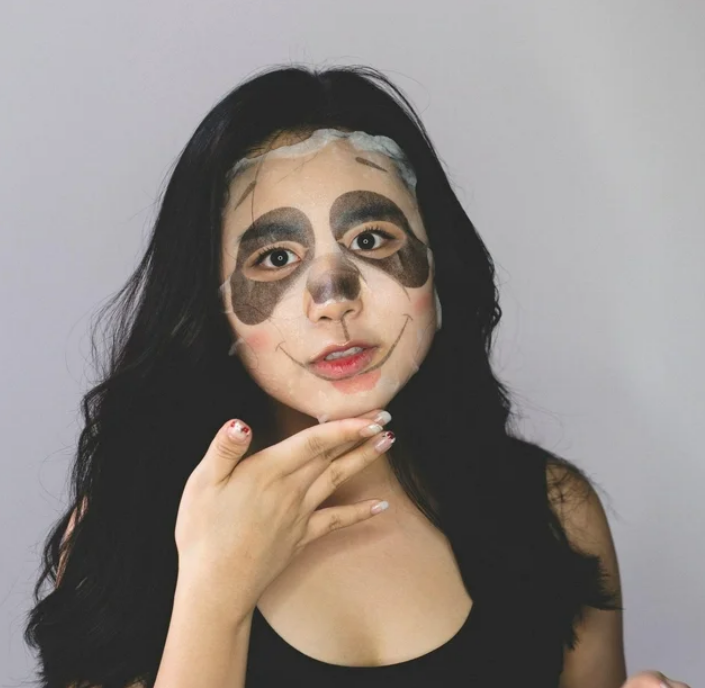 Masca din tesatura pentru fermitate Panda HA3041