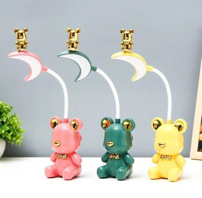 Lampa - veioza usb pentru copii URSULET SI LUNA