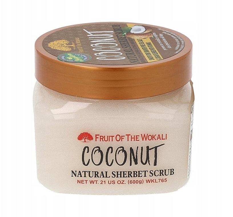 Scrub de corp Wokali, 600g Coconut WKL765