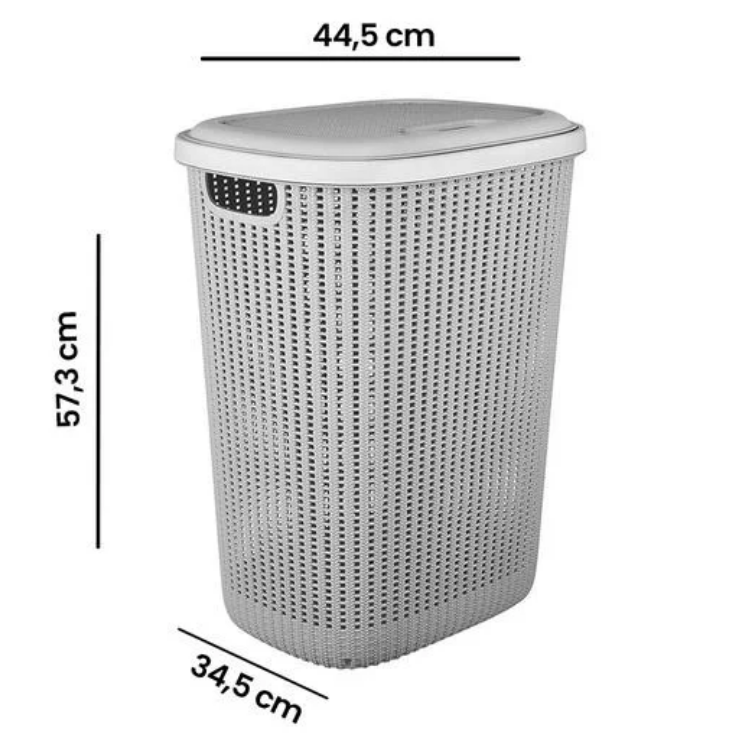 Cos pentru rufe 57L Gondol Plastik