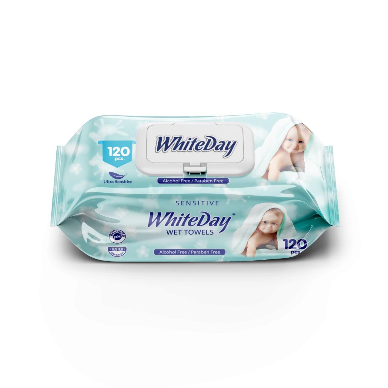 Servetele umede White Day Eco 120 buc