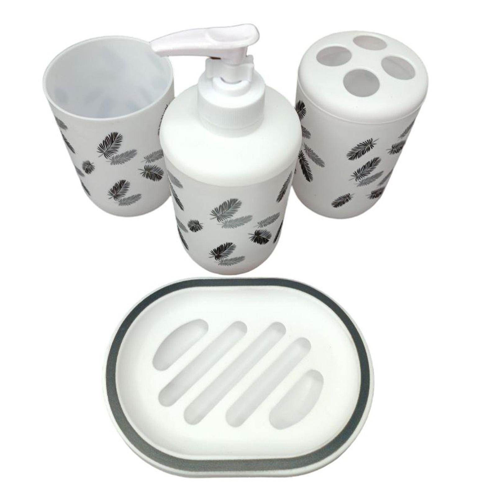 Set organizatoare pentru baie 4 buc