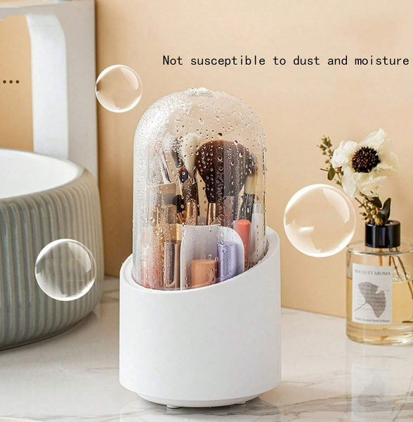 Organizator rotativ pentru accesorii cosmetice