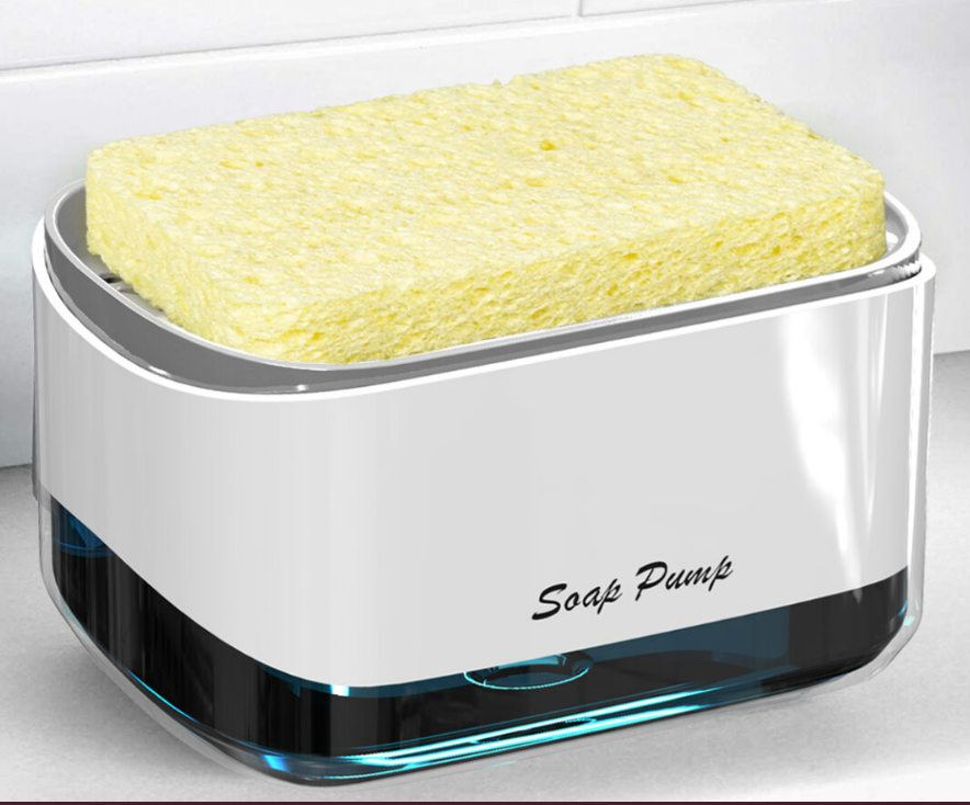 Dozator cu burete pentru detergent vase Soap Pump