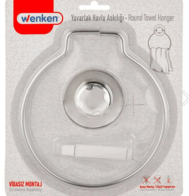 Держатель вешалка круглая для полотенец Wenken (URVE)