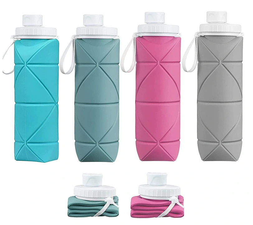 Sticla pliabila din silicon 600 ml