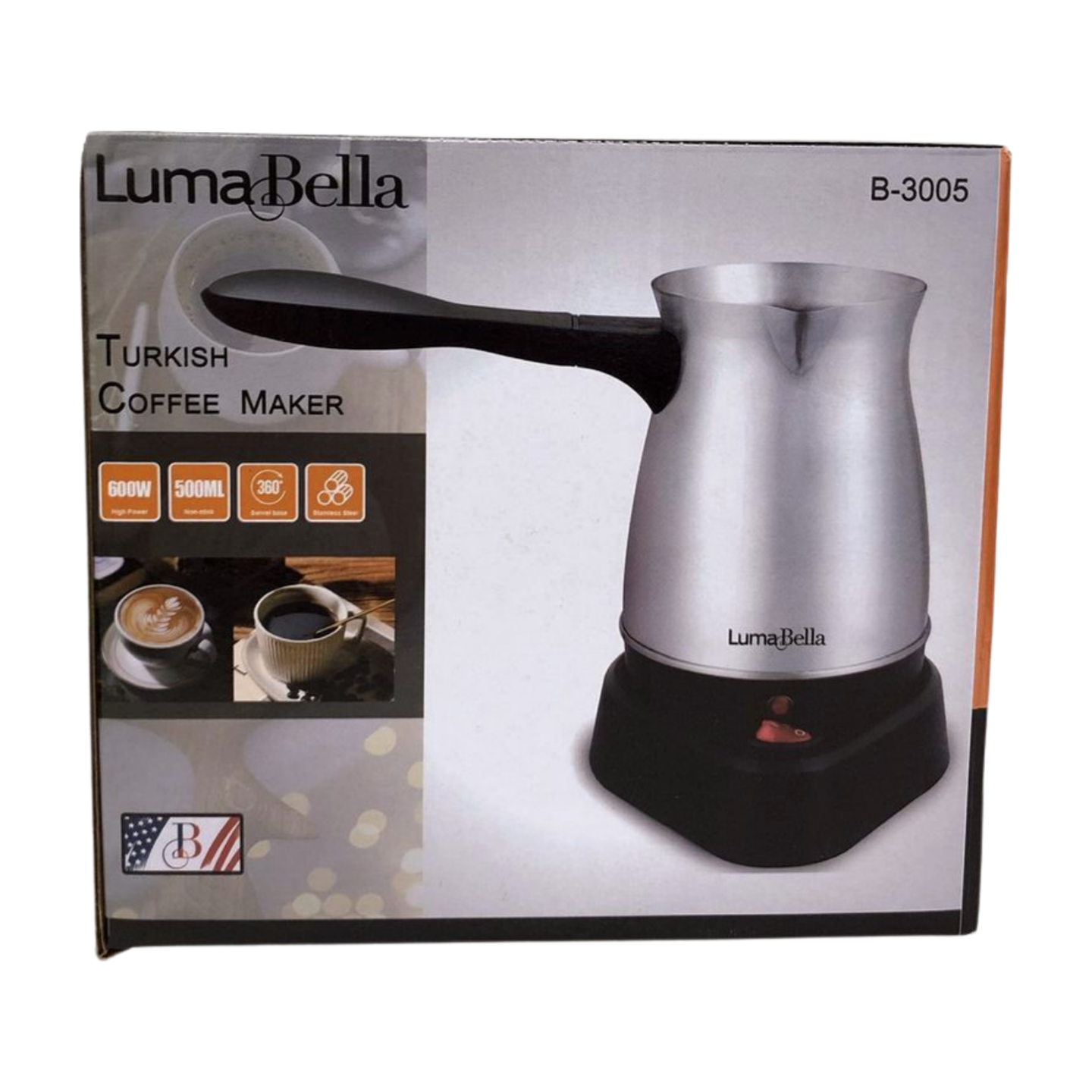 Ibric Electric 500ml LumaBella B-3005