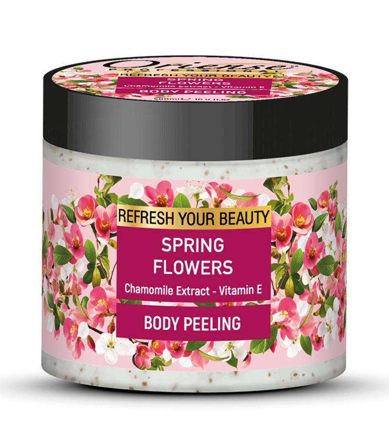 Scrub pentru corp  Spring Flower ORIENSE 500ml