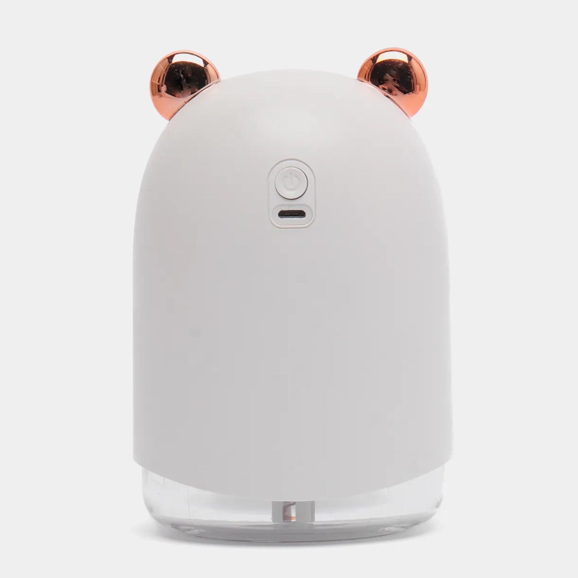 Umidificator de aer cu iluminare Ursulet, USB, 300 ml