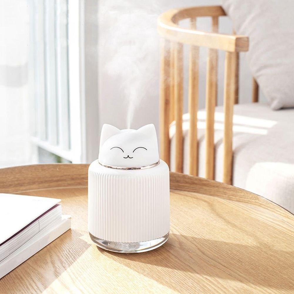Umidificator de aer cu iluminare Kitty 300 ml