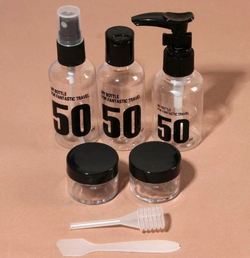 Set recipiente pentru calatorii HR 7buc