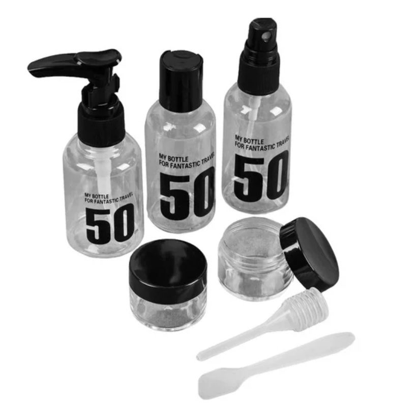 Set recipiente pentru calatorii HR 7buc