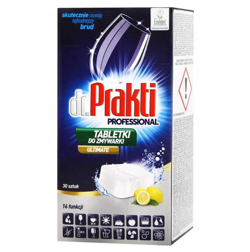 Tablete masina de spalat vase dr Prakti All in one 30buc