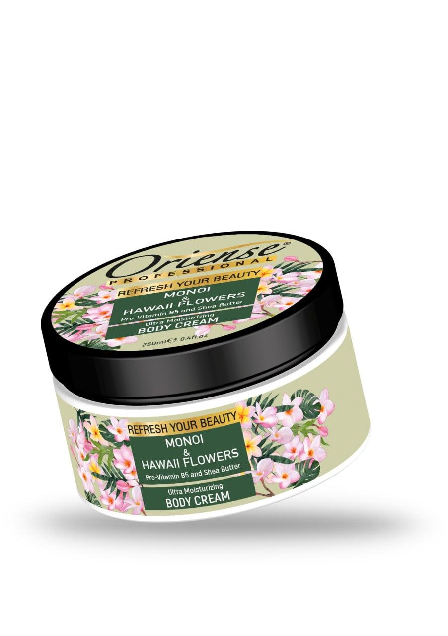 Crema de corp Monoi&Hawaii flowers ORIENSE 250ml