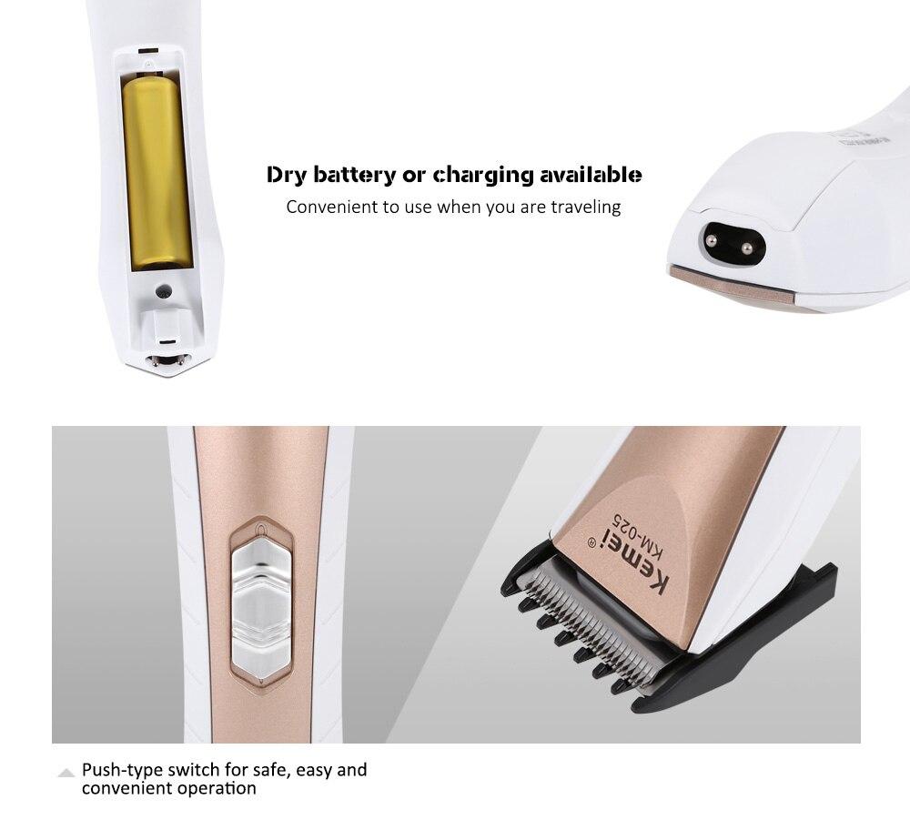 Trimmer par si barba Kemei KM-025
