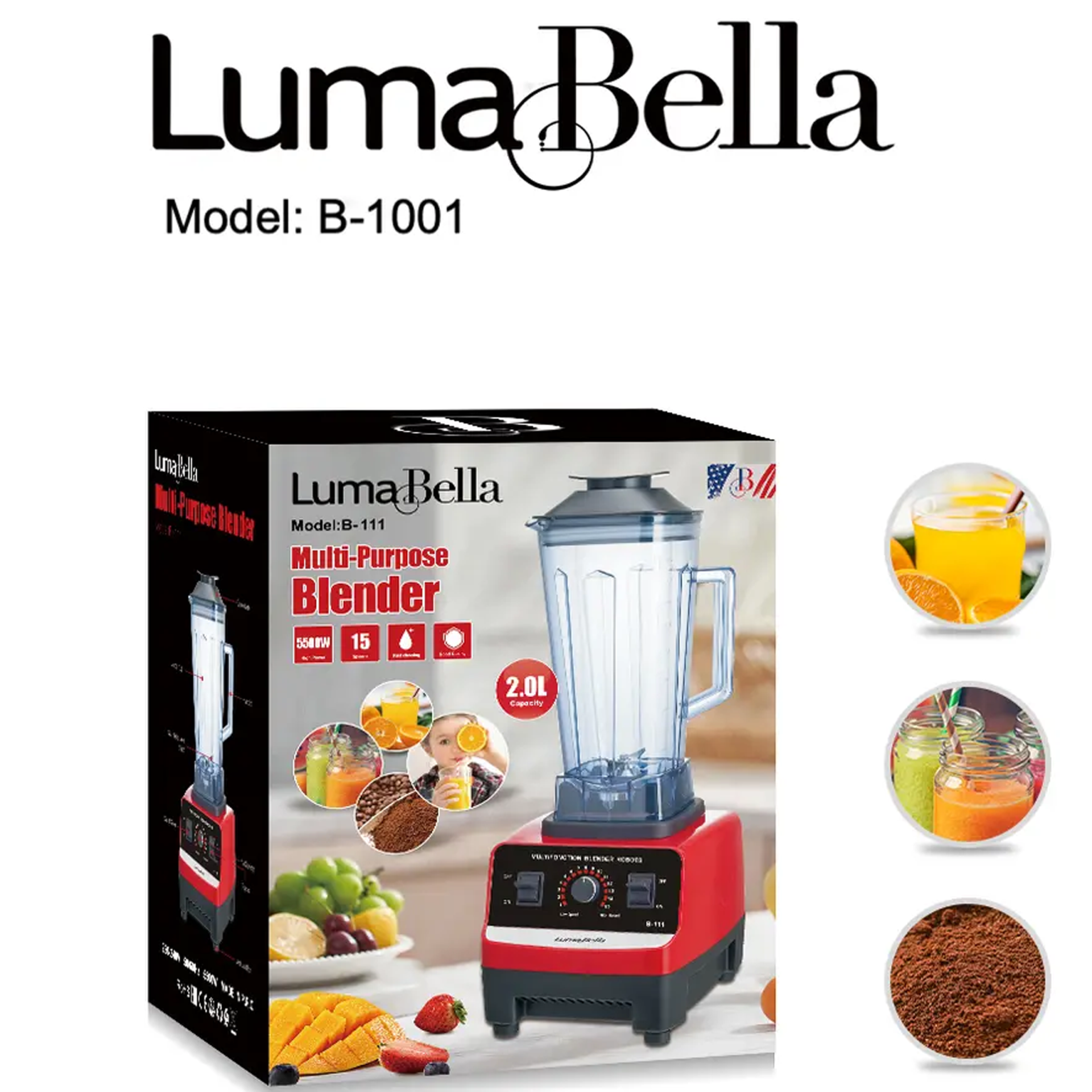 Blender LumaBella (B1001)