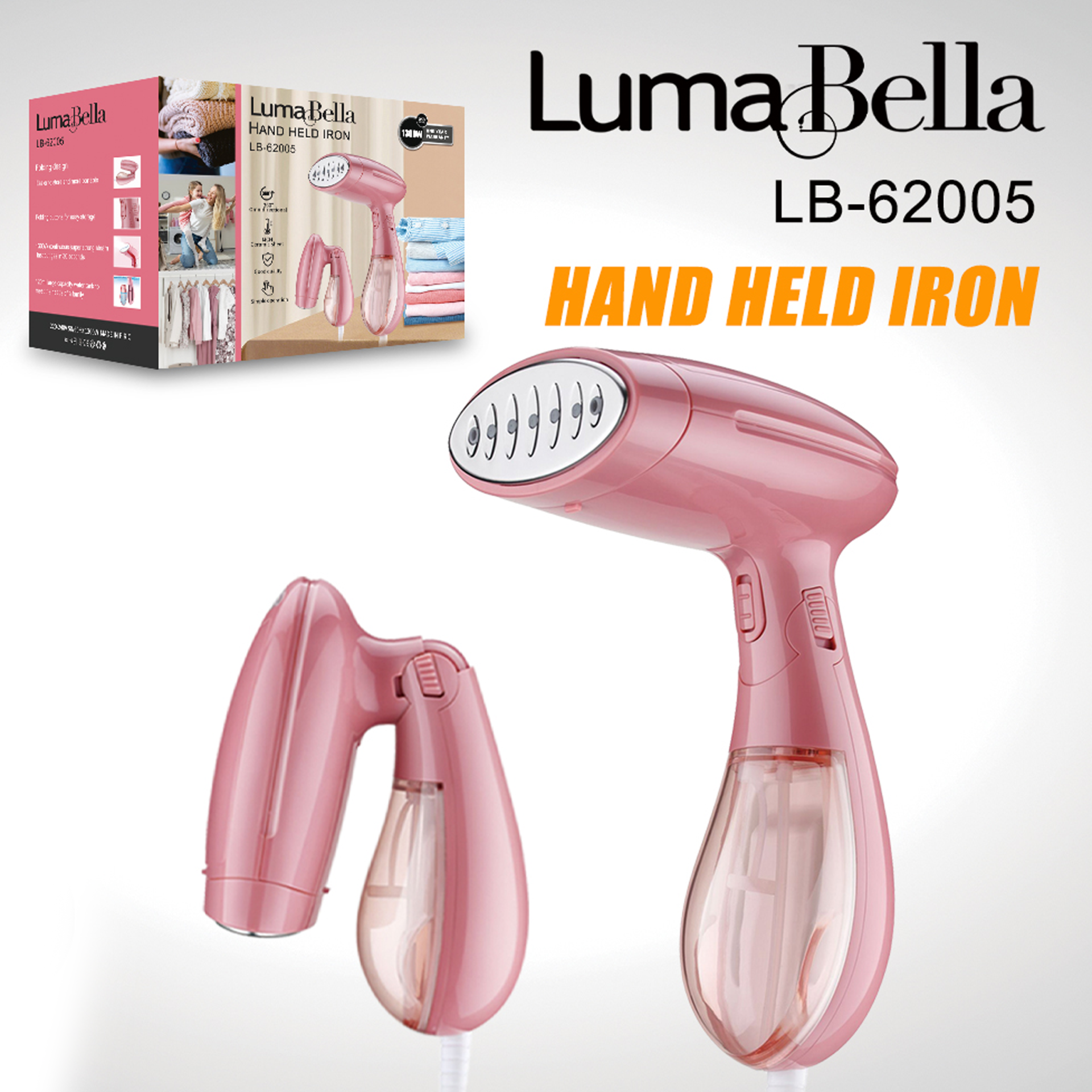 Fier de calcat cu abur  LumaBella 1300W