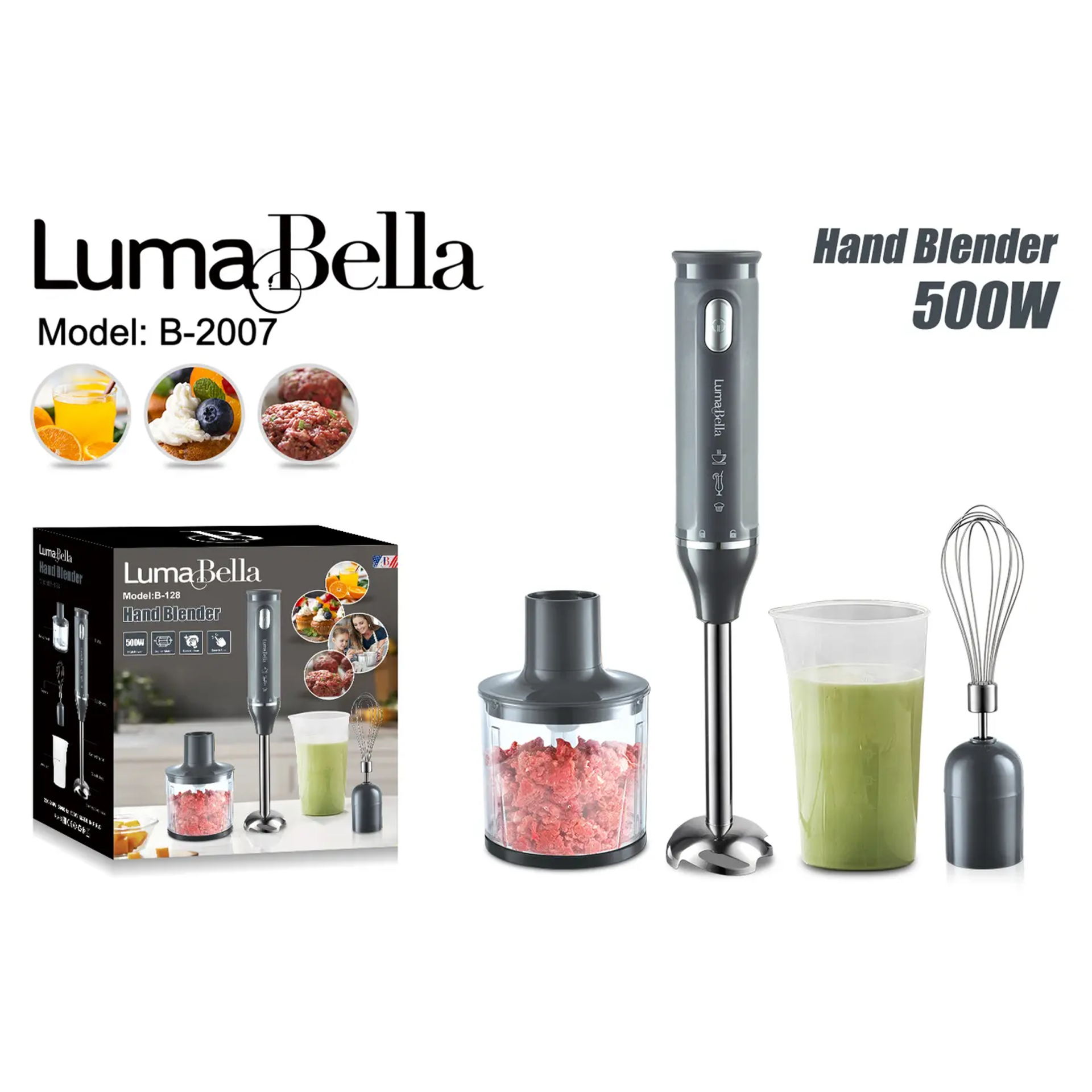 Blender 3in1 LumaBella (B-2007)