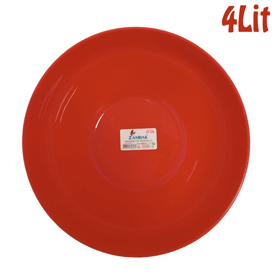 Bol plastic 4L  Zambak