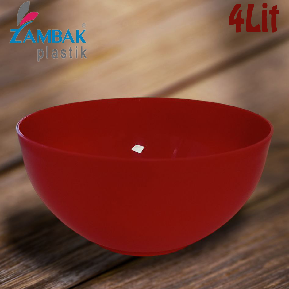 Bol plastic 4L  Zambak