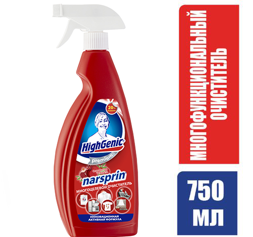 NARSPRIN HighGenic solutie universala de curatare 750ml