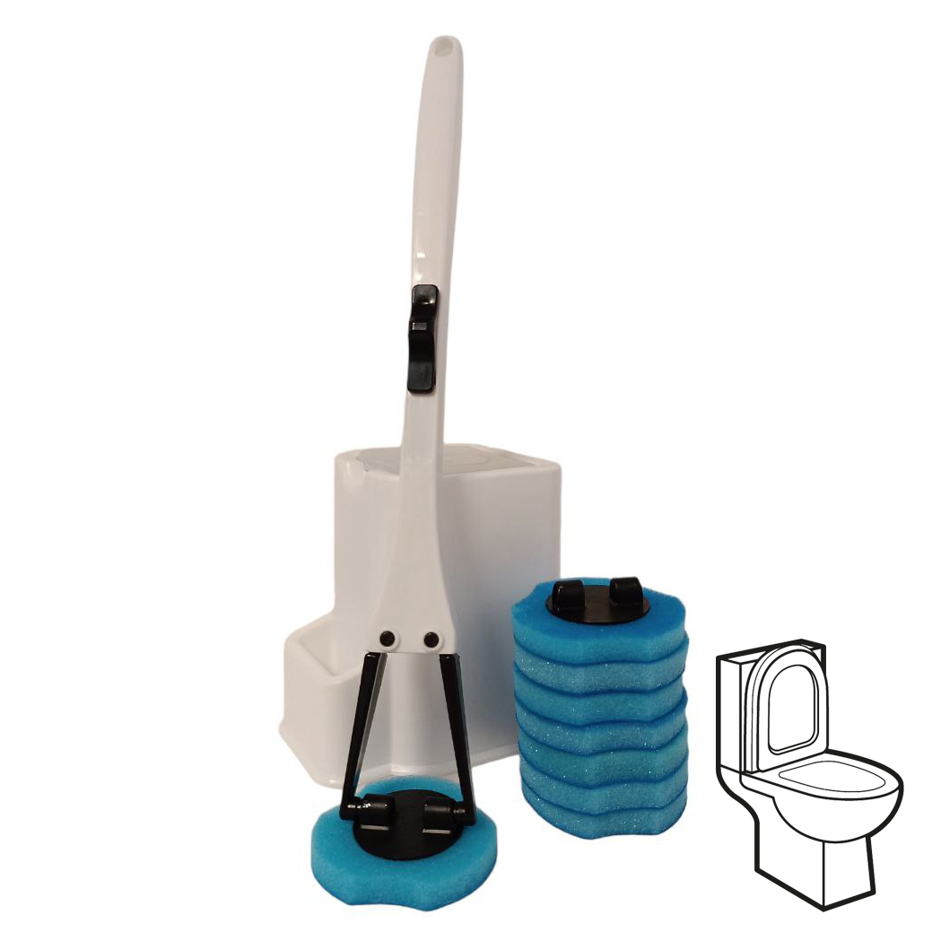 Perie WC cu duze de schimb  Best Clean
