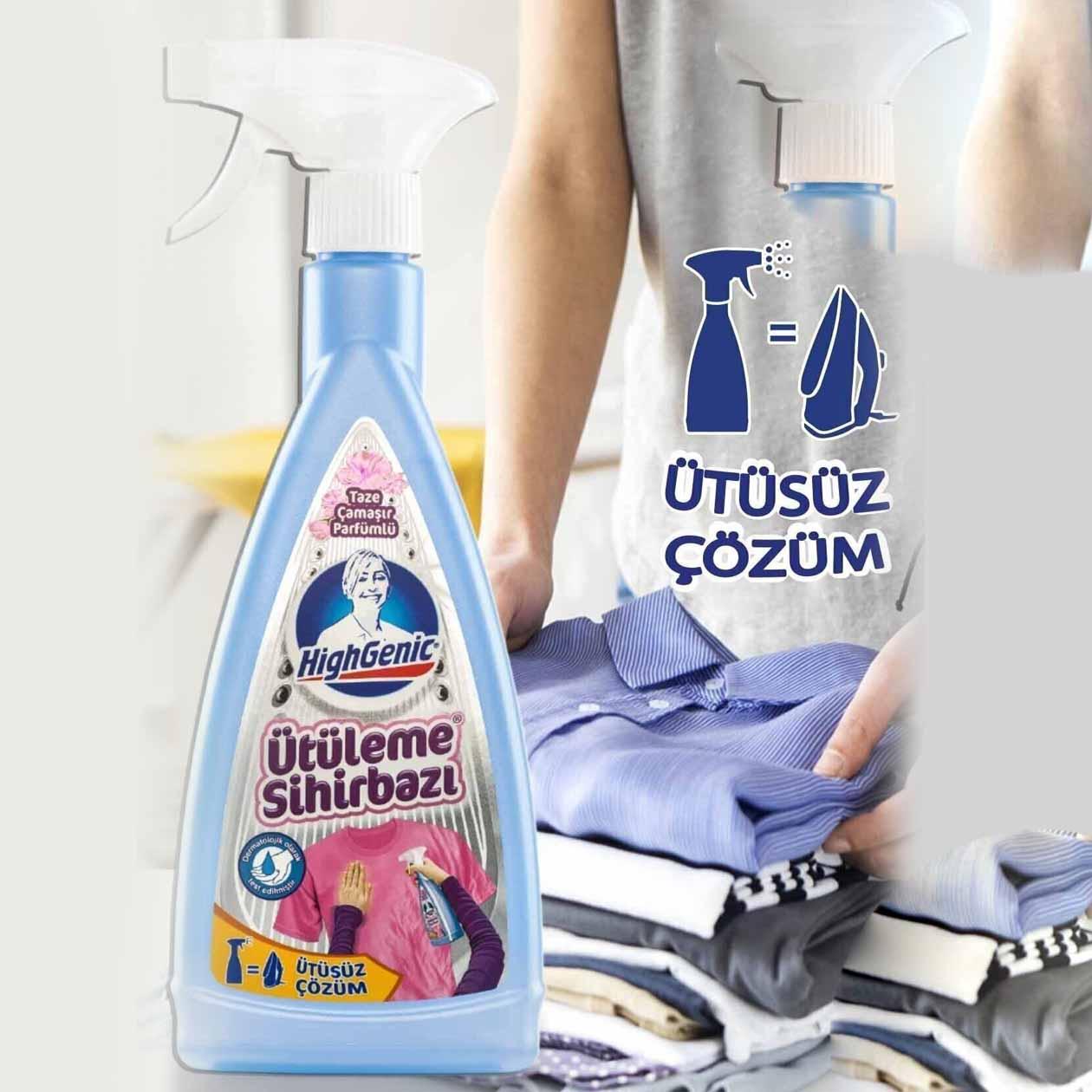 Spray pentru calcarea hainelor Utuleme HighGenic 675ml