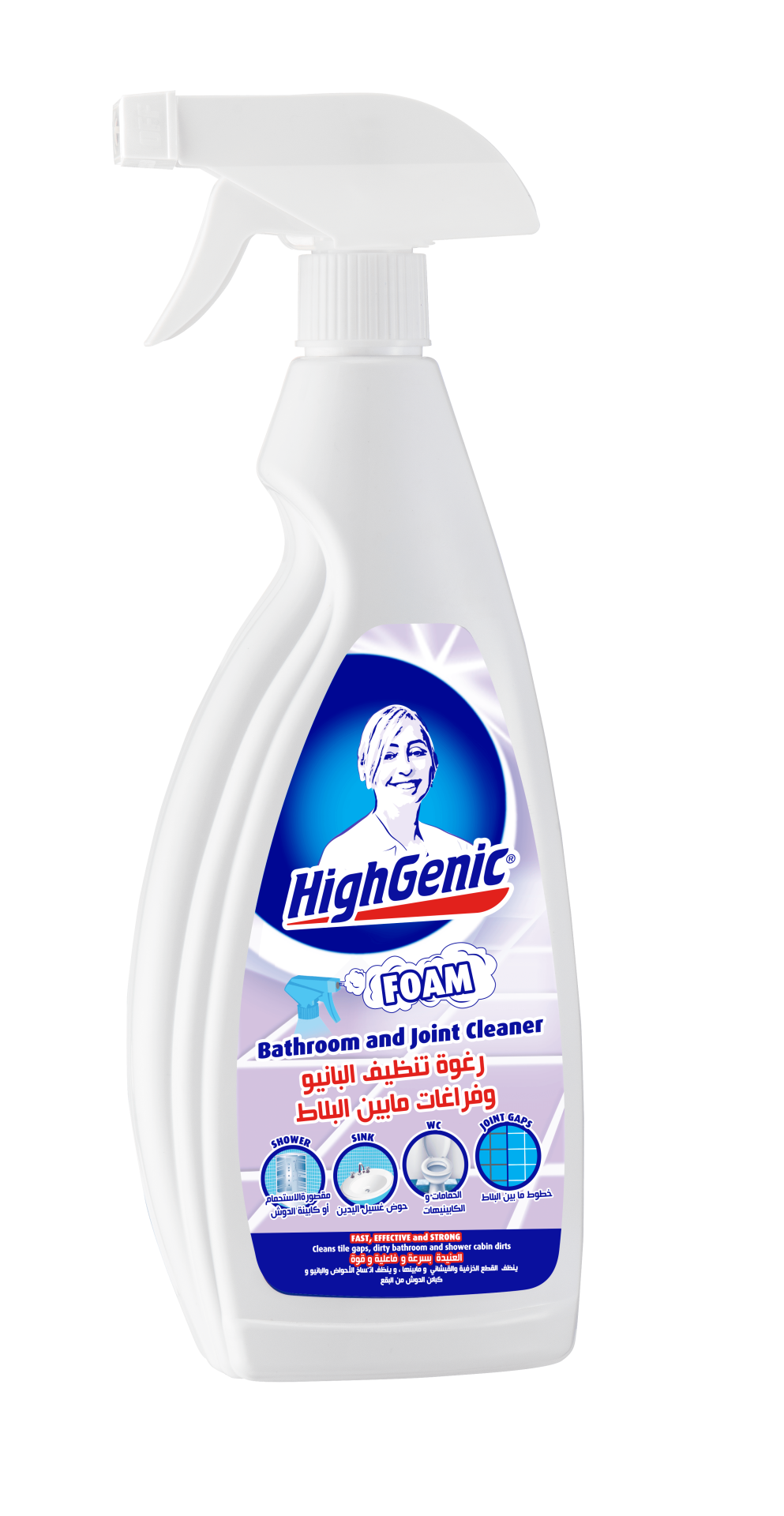 Solutie de curatare baie Banyo / Bathroom  HighGenic 750ml