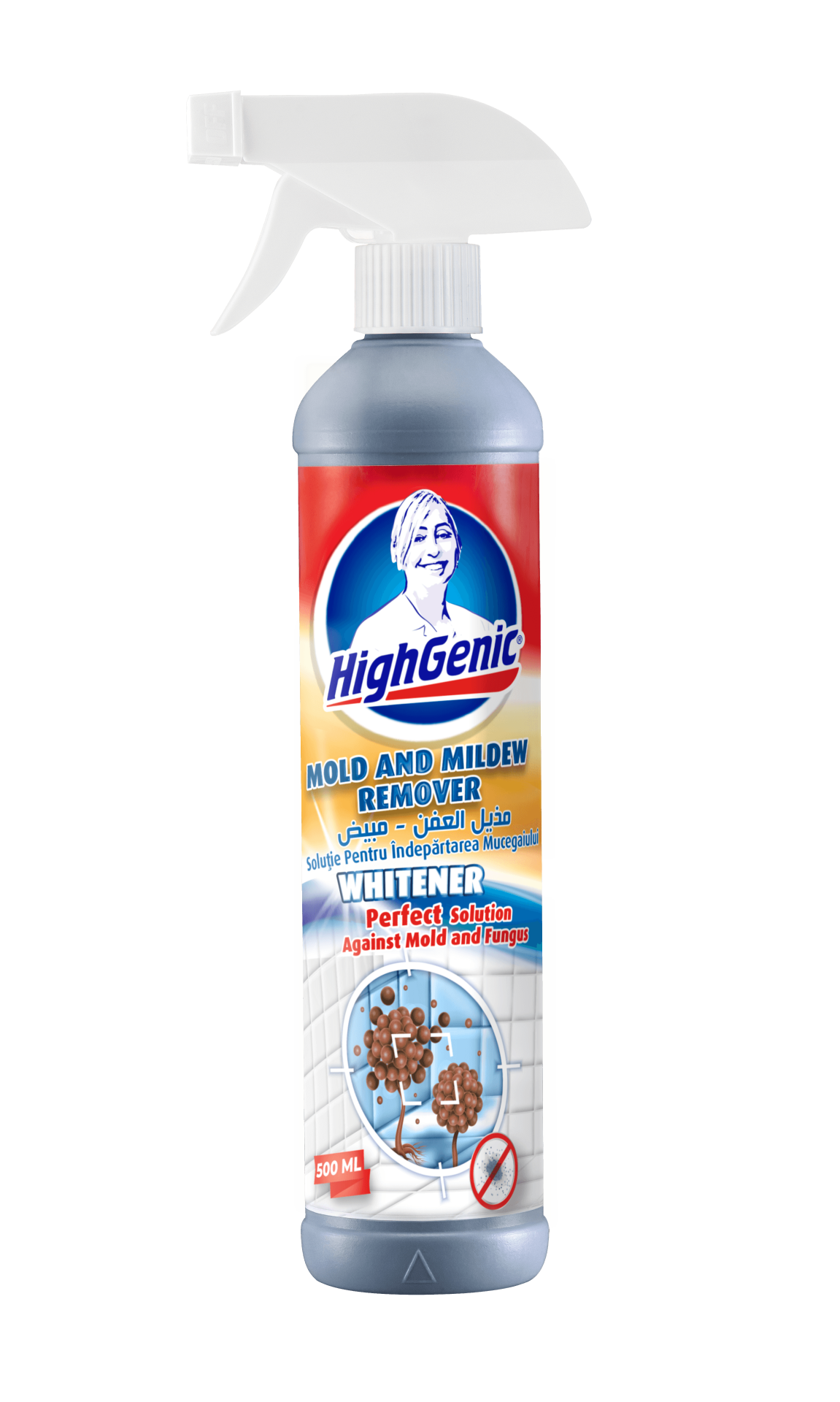 Solutie contra mucegaiului Mold & Mildew Remover HighGenic 500ml