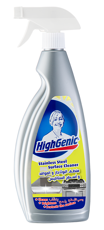 Solutie pentru suprafete de inox Paslanmaz HighGenic 750ml