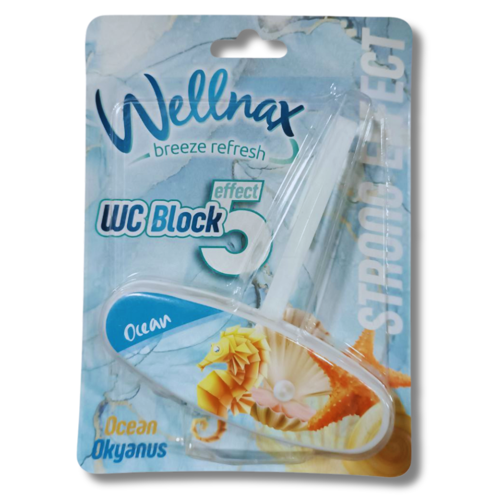 Sapun pentru vasul de toaleta Wellnax Ocean 5 Effect  50gr
