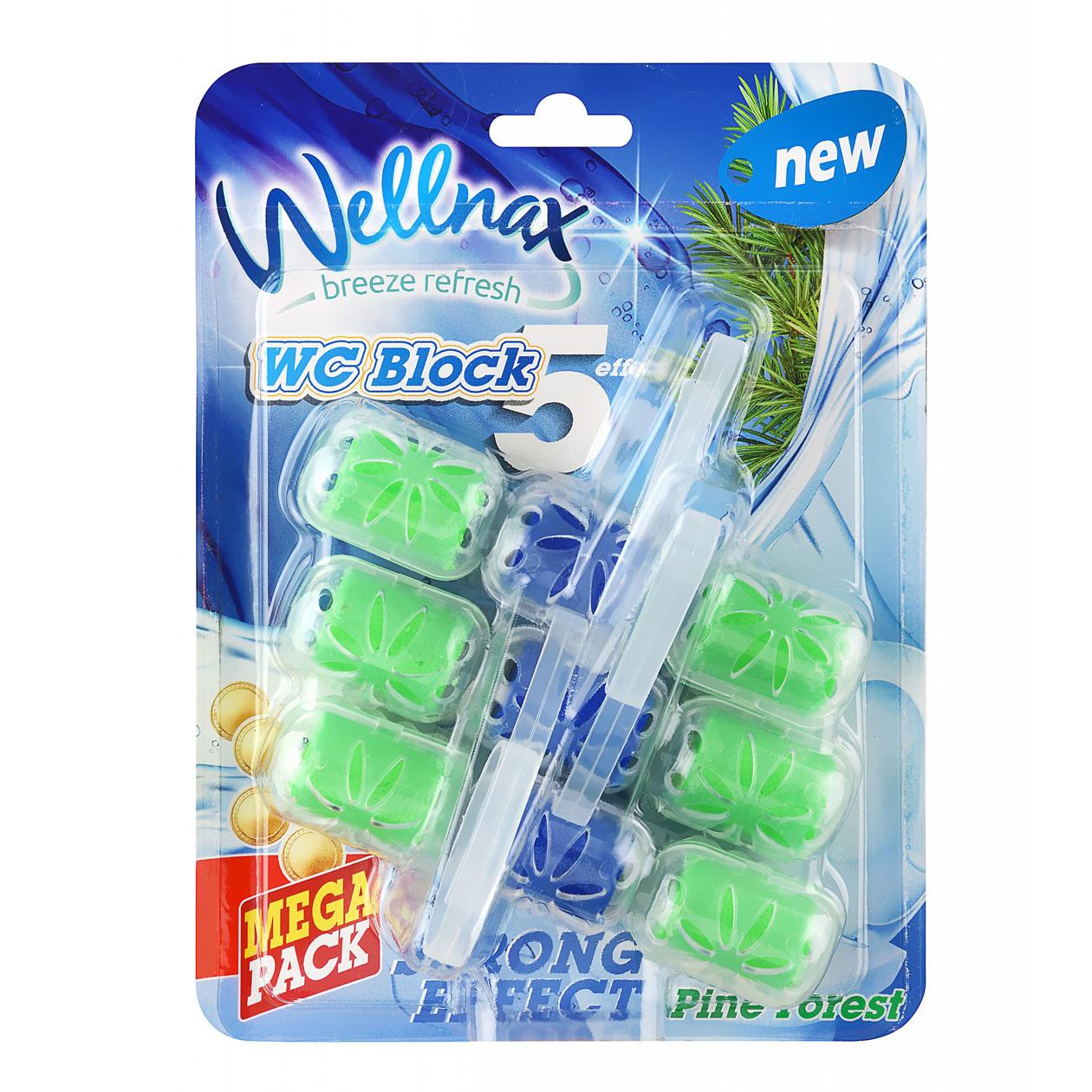 Sapun pentru vasul de toaleta Wellnax (Pine) 3x57 g